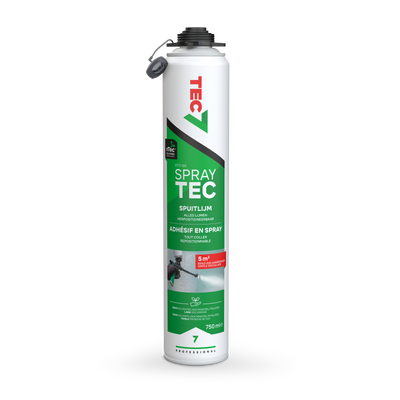 Tec7 ms polymeer spuitlijm voor dunne verlijmingen - aerosol | 750ml- 530001000