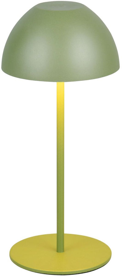 Rl live your light reality ortiz - tafellamp - groen - incl. 1x smd 2 w - aan uit touch - sensor dimmer - usb-aansluiting - geheugenfunctie - oplaadbaar - snoerloos - buitenlamp- ip44
