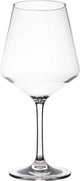 Gimex solid line rode wijnglas - 670 ml - 2 stuks