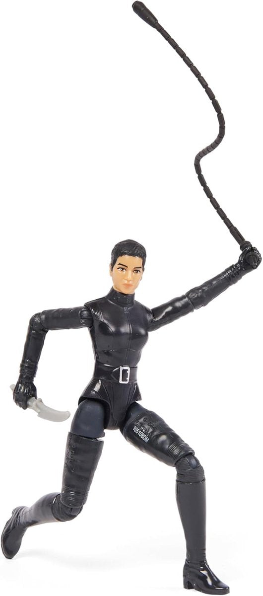 Batman the actiefiguur selina kyle - 10 cm groot - inclusief accessoires