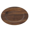 Decoris onderbord bruin ø33xh1,5cm