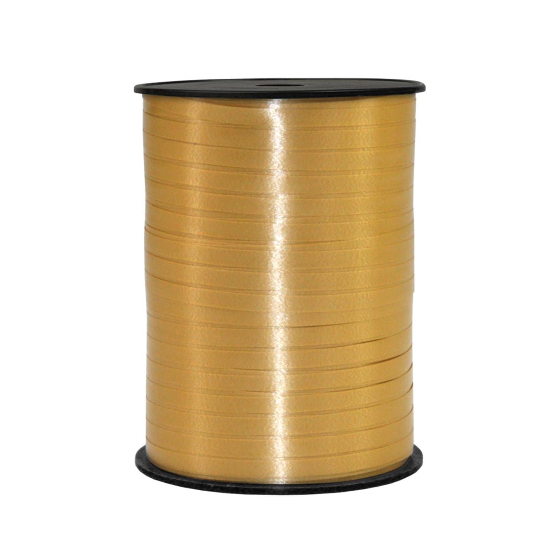 Globos krullint 5mm 500mtr goud krullint 5mm 500mtr goud kunststof