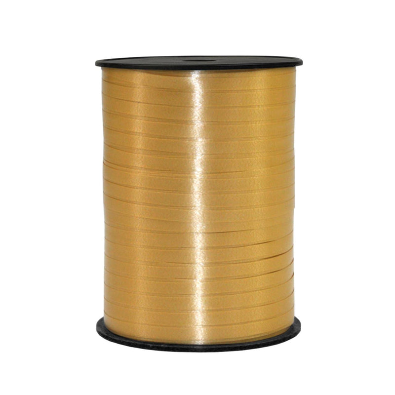 Globos krullint 5mm 500mtr goud kunststof