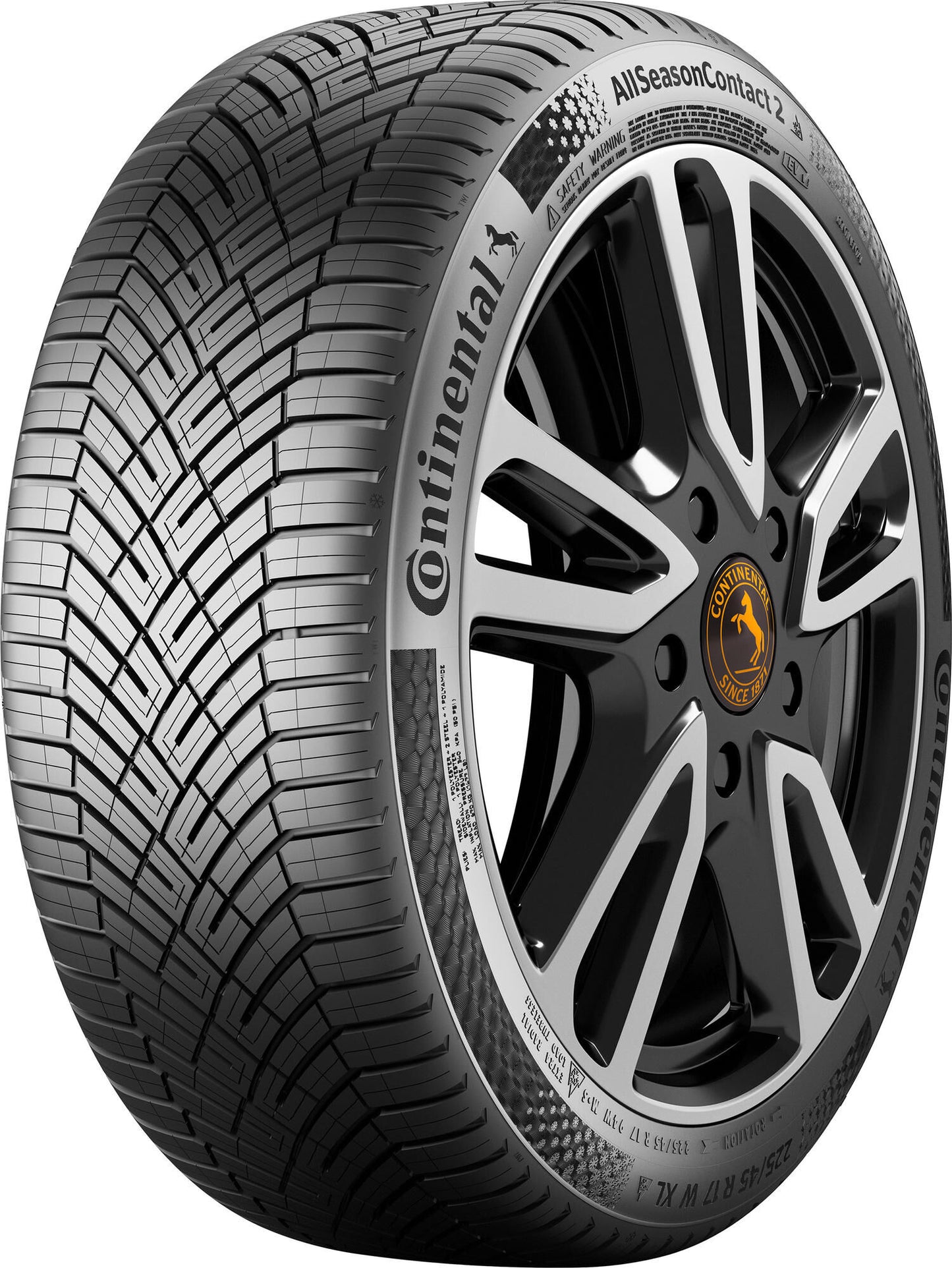 Continental vierseizoenenbanden allseasoncontact 2 . tires gj 195 55r16 91h conti all season contact2
