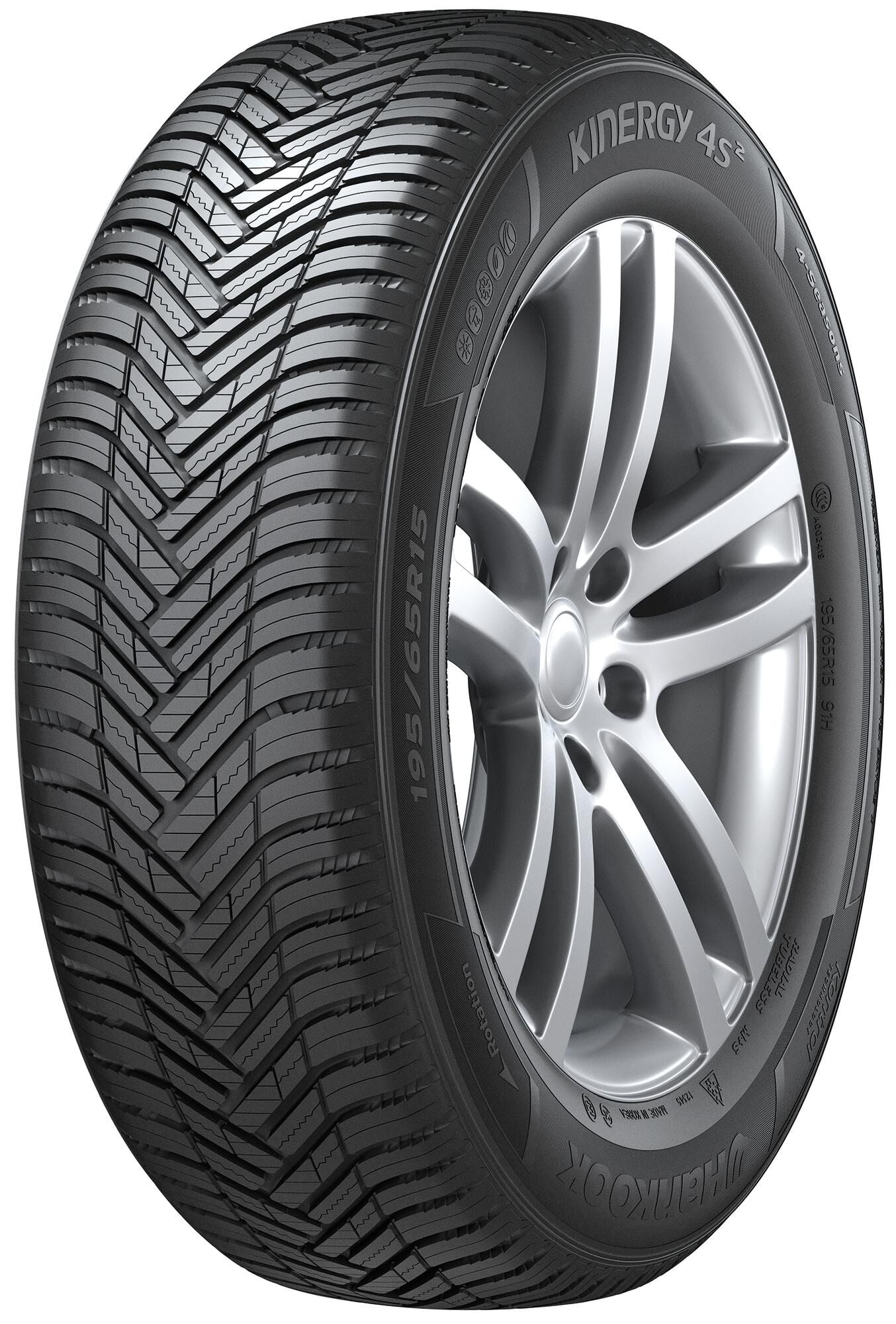 Hankook vierseizoenenbanden kinergy 4s 2 (h750) tires gj 215 55r17 98w kinergy 4s2(h750)