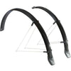 Spatbordset Eurofender Rapido 26 x 51 mm - zwart