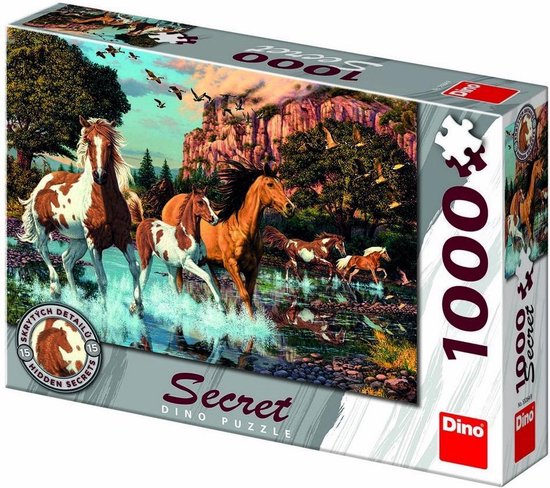 puzzel met geheime paarden 1000 stukjes