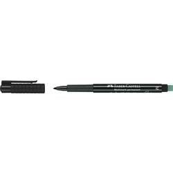 Marker multimark faber-castell 1525 1mm zwart