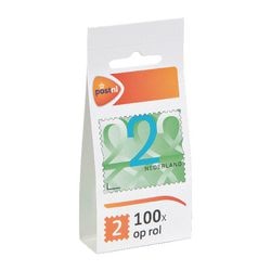Postzegels op rol tarief 2 tot 50 gram