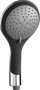 Schütte broadway handdouche - douchekop ø 12 cm - 5 standen - zwart chroom