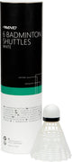 Avento 6 badminton shuttles - nylon kurken top - wit
