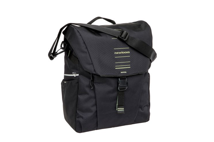 Newlooxs tas new looxs vigo enkel | zwart groen | 20l