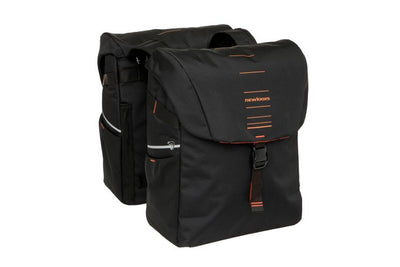 Newlooxs new looxs vigo 536.156 zwart oranje dubbeltas 40l