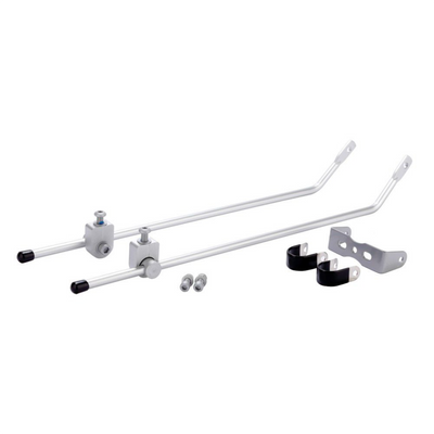 Mirage achterdrager bevestigingmateriaal zilver 2555510
