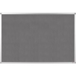 Prikbord vk 120x90cm grijs roestvrij