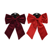 Decoris strik rood bordeaux 30x35cm 2 assorti - afbeelding 1