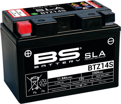 Bs-battery batterie btz14s btz14s-bs battery btz14s bs sla