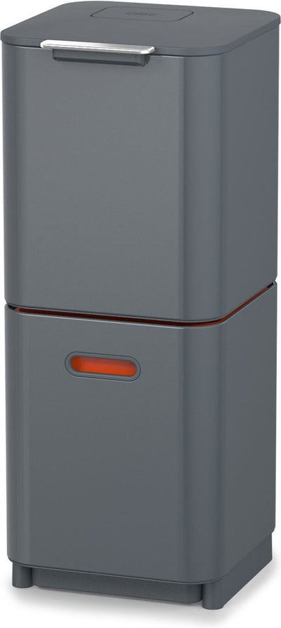 Joseph joseph intelligent waste prullenbak totem 2.0 compact recycler - 40 l - grafiet
