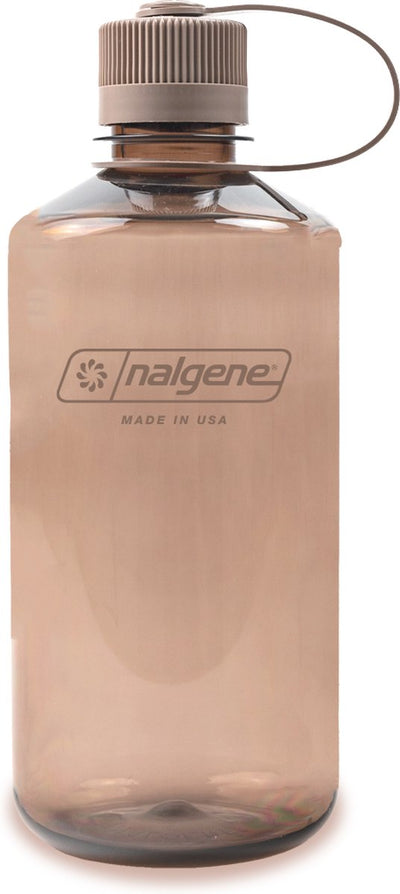 Nalgene - narrow mouth bottle - drinkfles - waterfles - lekvrij - 1000ml - bpa free - sustain - mocha