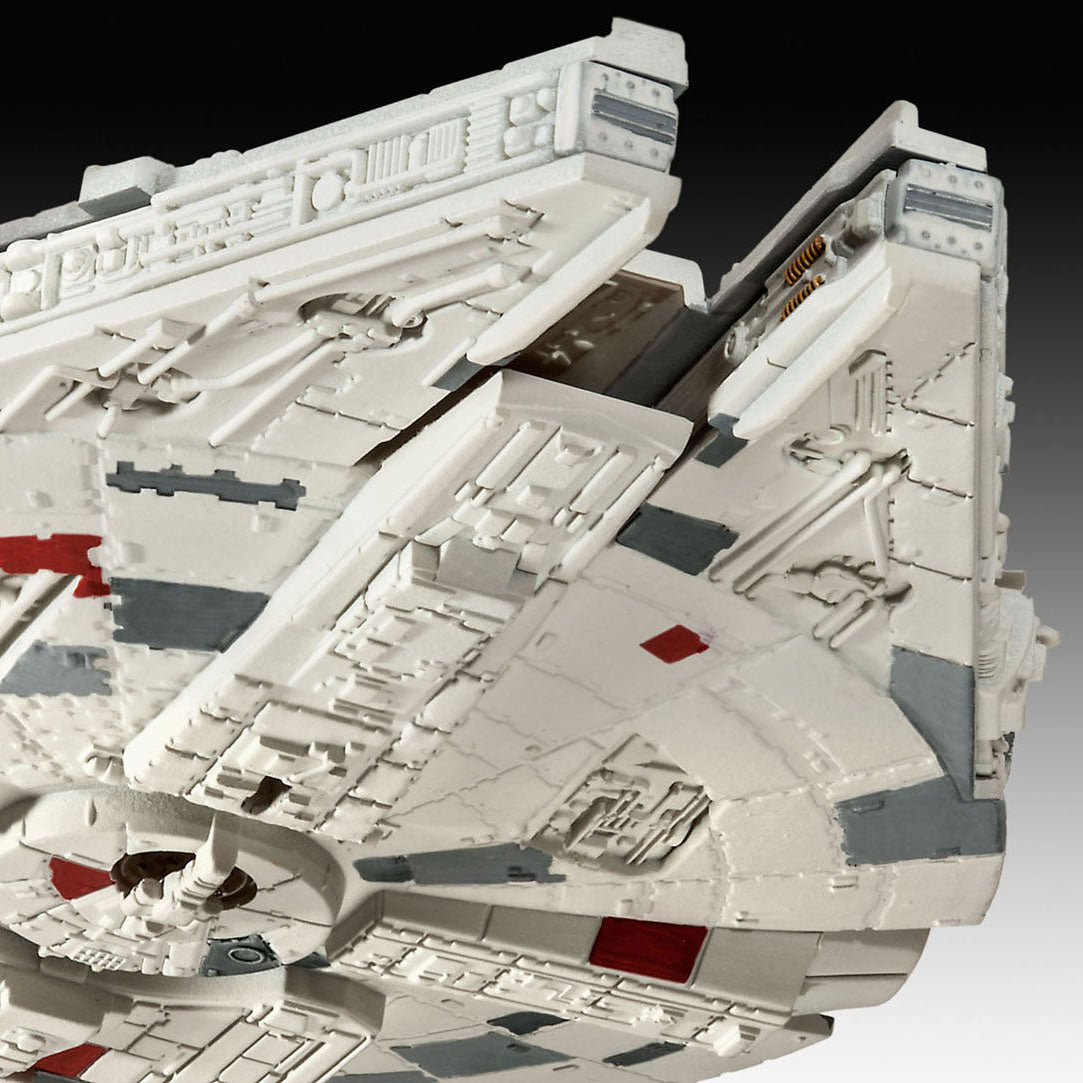 Revell modelbouwpakket ruimtevaart - 03600 star wars millennium falcon plastic - 1:241 - modelbouw