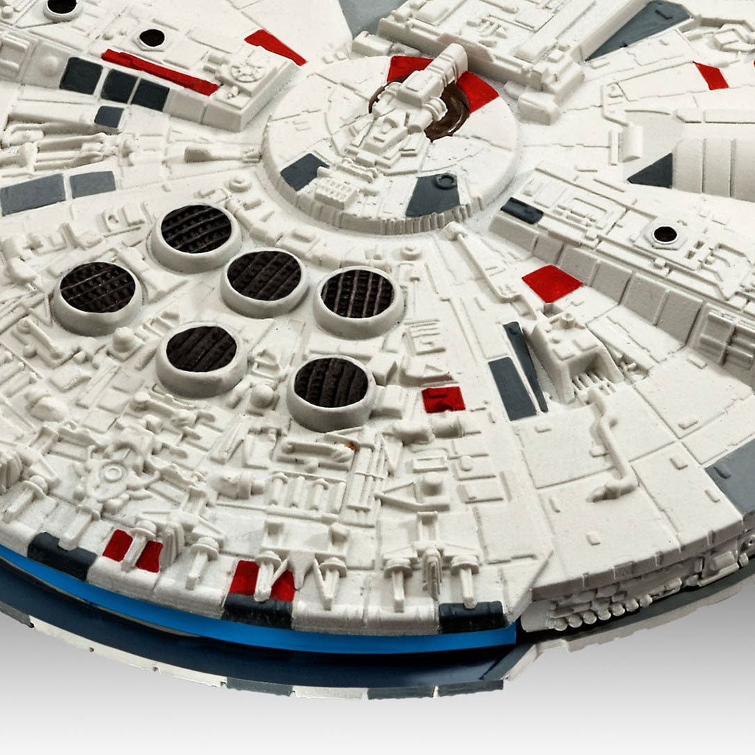 Revell modelbouwpakket ruimtevaart - 03600 star wars millennium falcon plastic - 1:241 - modelbouw
