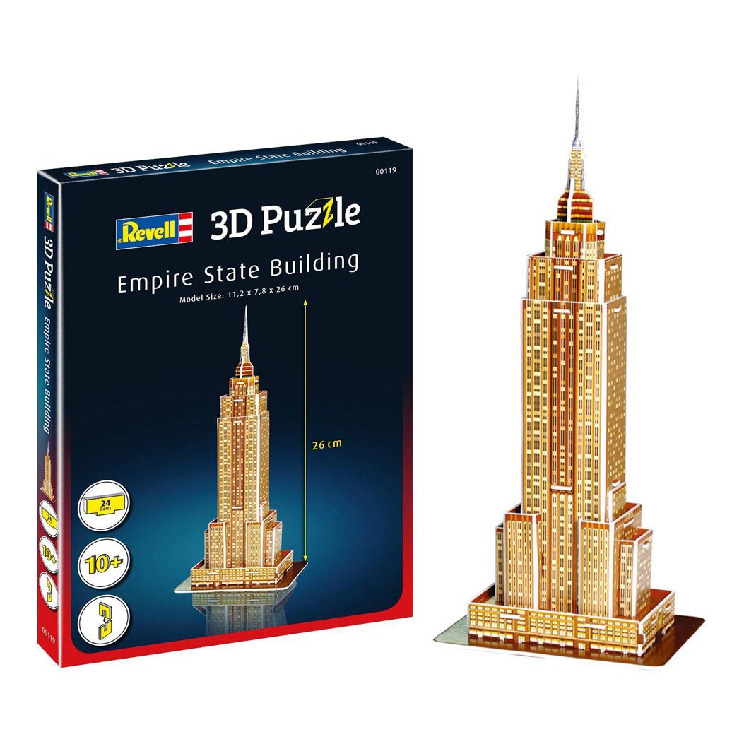 Revell 3D Puzzel Bouwpakket - Empire State Building