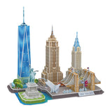 Revell 3d puzzel bouwpakket - new york skyline 123st. - afbeelding 3