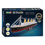 Revell 3d puzzel bouwpakket - rms titanic led edition 266st. - afbeelding 2