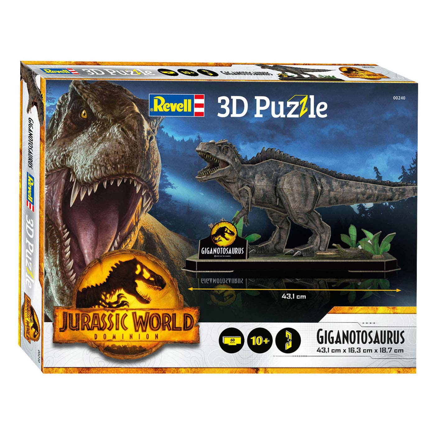 Revell 3D Puzzel Bouwpakket - Jurassic WD Gigano