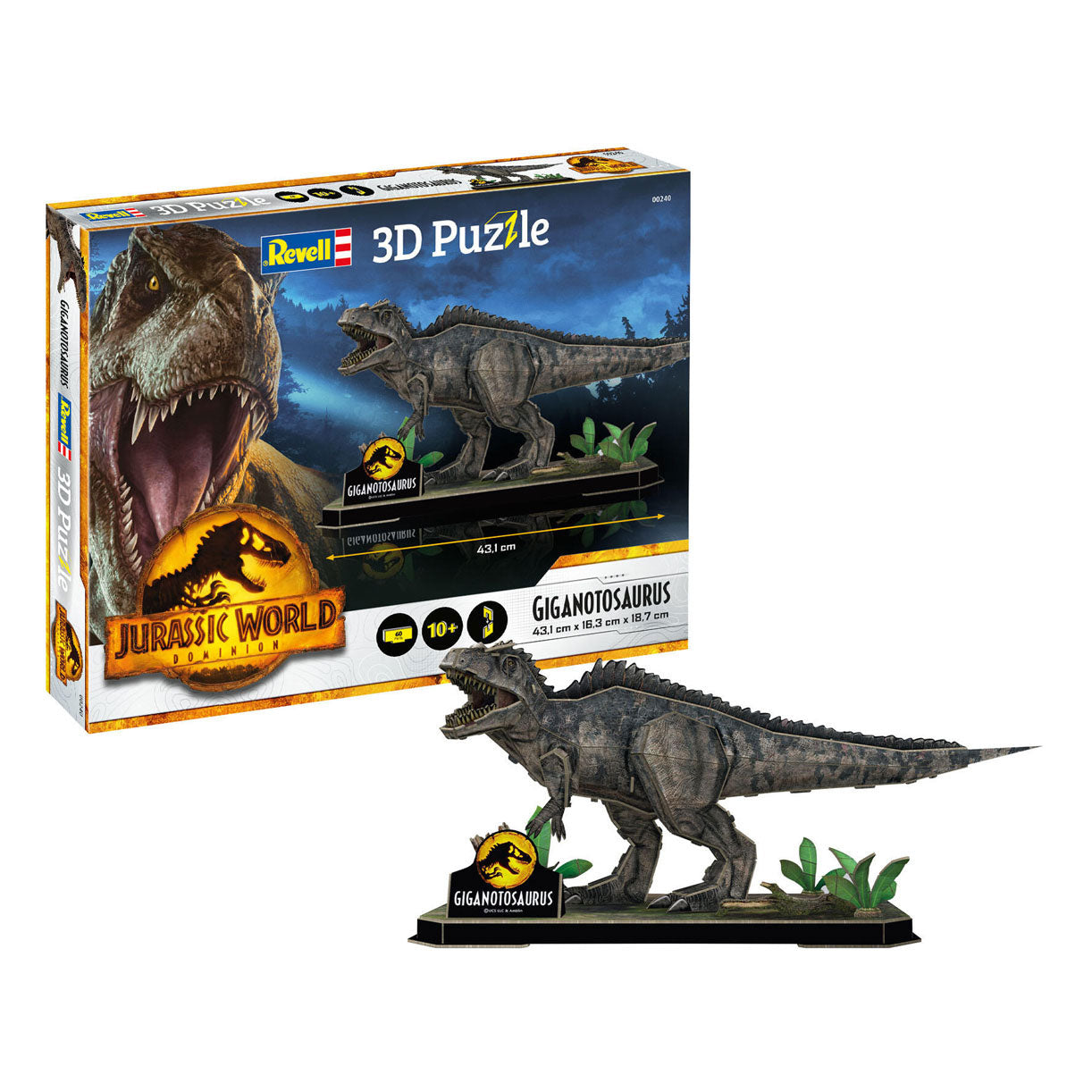 Revell 3D Puzzel Bouwpakket - Jurassic WD Gigano