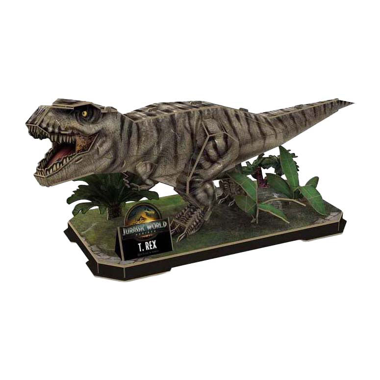 Revell 3d puzzel bouwpakket jurassic world - t. rex - 45dlg.