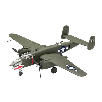 Revell modelbouwpakket militaire voertuigen - 03650 b-25 mitchell easy-click-system plastic - 1:72 - modelbouw