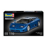 Revell modelbouwpakket - bugatti eb110 1:24 - 148dlg. - afbeelding 2