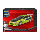 Revell modelbouwpakket fast furious - brian's 1995 mitsubishi eclipse 1:25 - 75dlg. - afbeelding 2