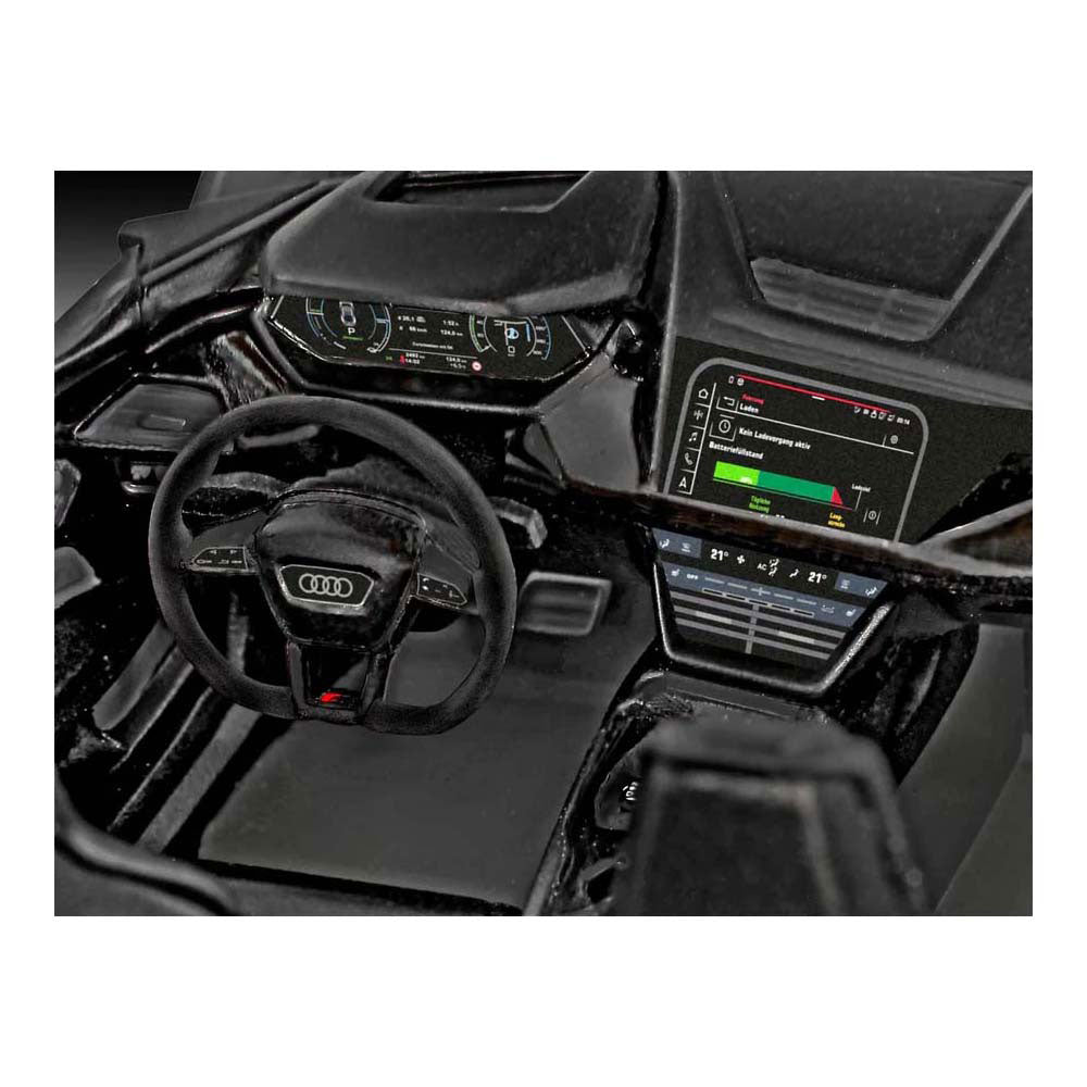 Revell modelbouwpakket auto - 07698 audi e-tron gt - easy click plastic - 1:24 - modelbouw