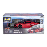 Revell rc bestuurbare auto - corvette c8 1:24 - afbeelding 2