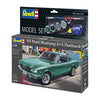 Revell modelbouwpakket - 1965 ford mustang 2+2 fastback 1:24 - 82dlg. - incl. basiskleuren verf