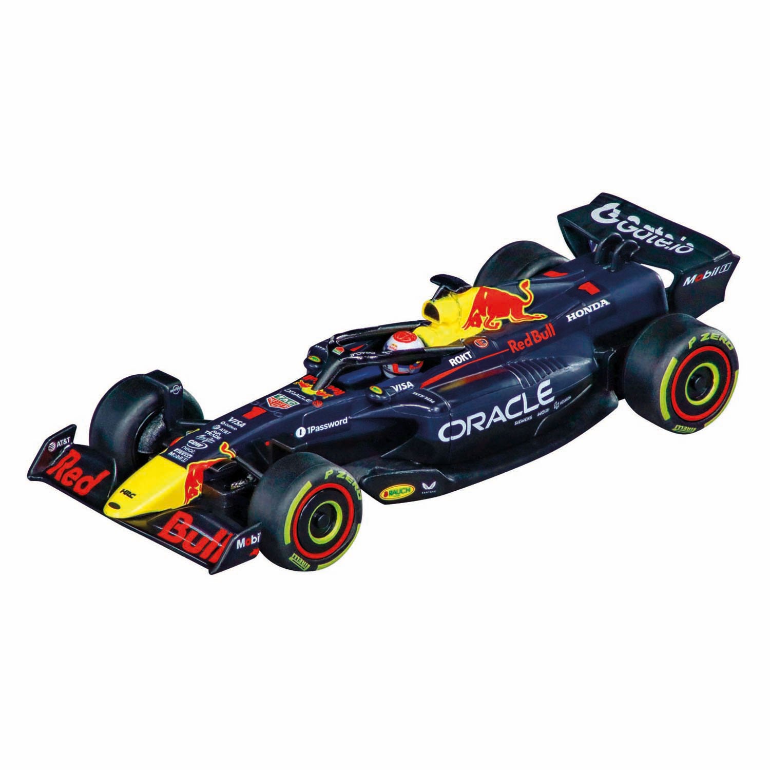 Carrera go!!! racebaan super formula - m. verstappen, no.1 vs. l. norris, no.4