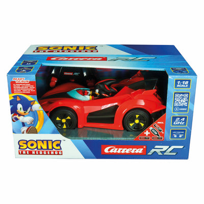 Carrera rc 2,4ghz team sonic racing shadow - 1:18