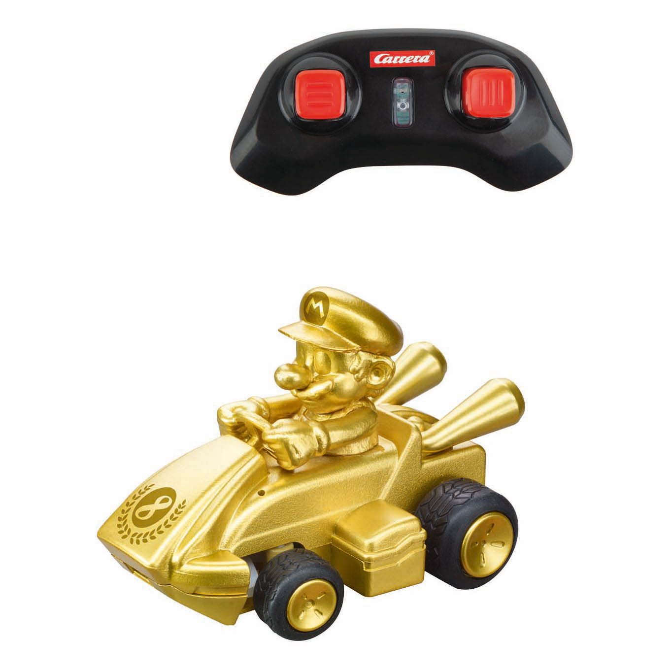 Carrera mini rc 2,4ghz mario kart gold - 1:50