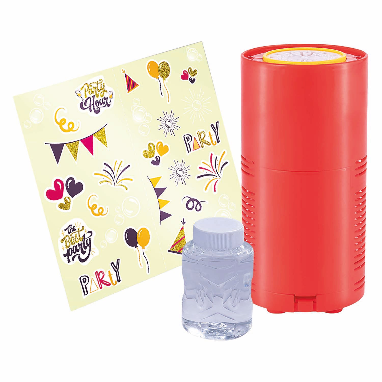 Pustefix bubble fireworks met bellenblaas