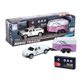 Revell rc 2,4ghz afstandbestuurbare paardentrailer 1:64 - afbeelding 1