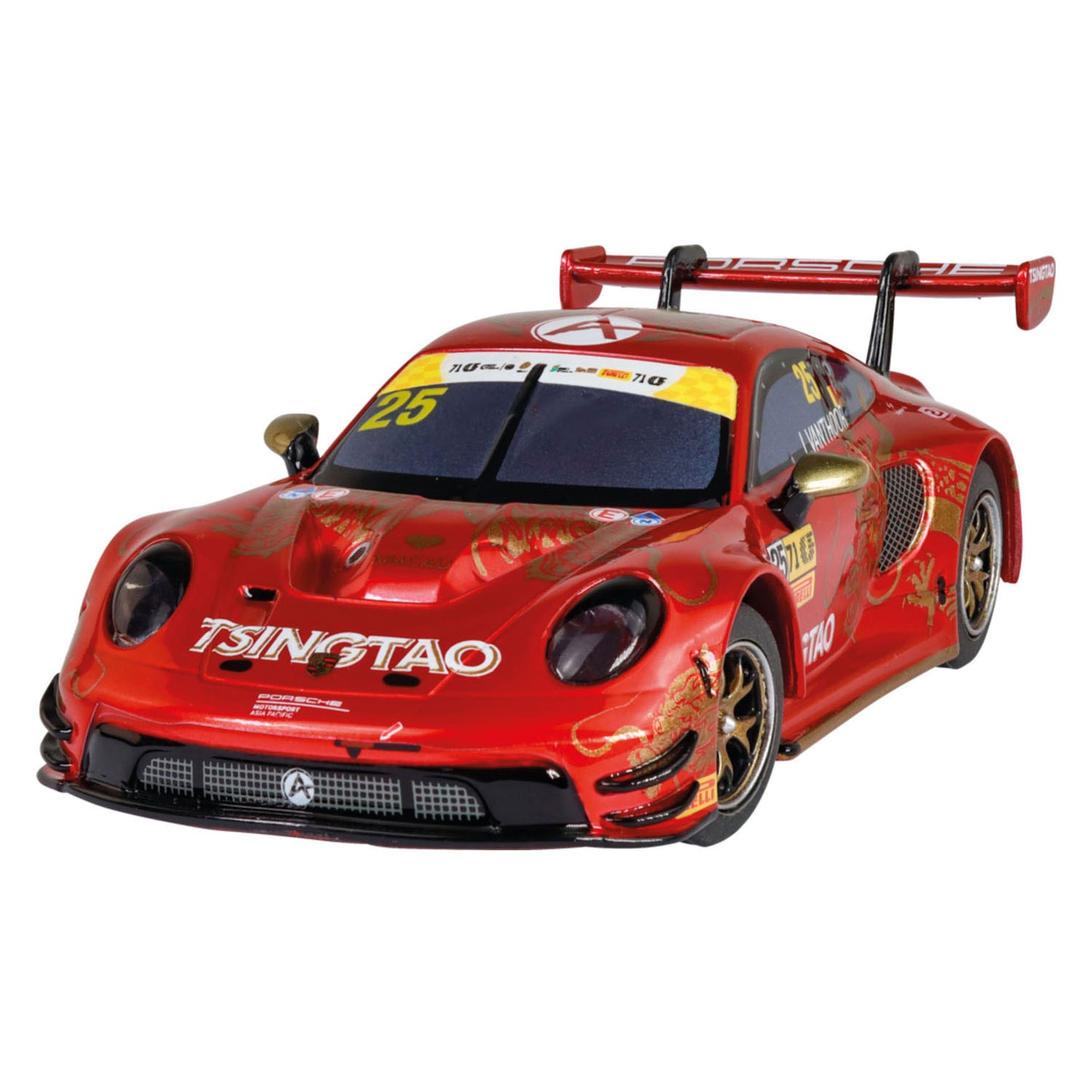Carrera hybrid porsche 911 gt3 r absolute racing, no.25 macao gp 2024 - 1:50