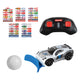 Carrera rc 2,4ghz mini rc white - world championship - 1:43