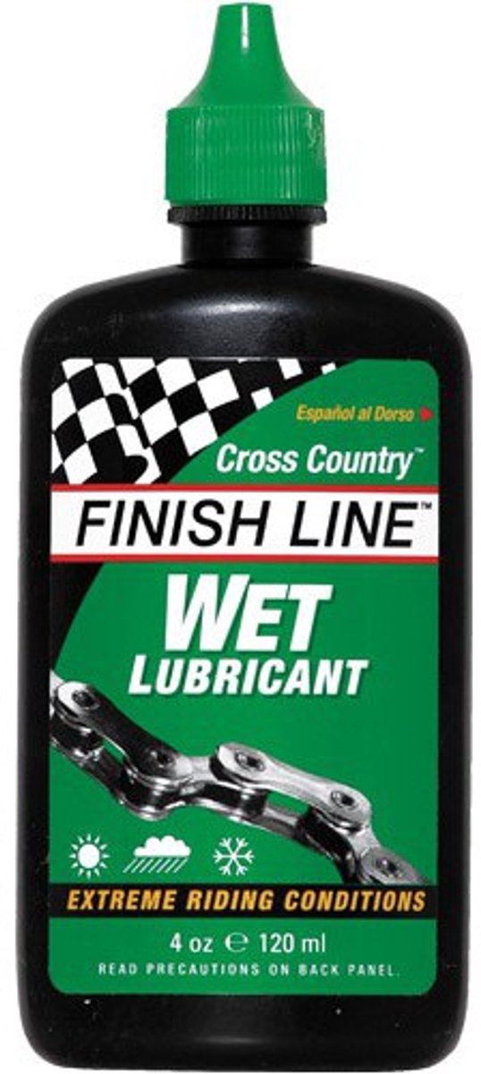 Finish line cross country kettingolie - smeermiddel 120 ml