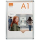 Nobo kliklijst aluminium a1 zilver