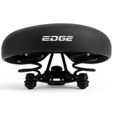Edge fietszadel city eco - zwart (werkplaatsverpakking) - afbeelding 2