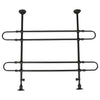 FLAMINGO FLAMINGO Autohondenrek Sima 2 stangen en 2 bevestigingsopties zwart