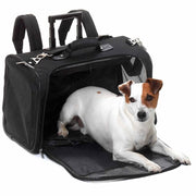 FLAMINGO FLAMINGO Huisdierendraagtas Trolley Norton 54x25,5x36,5 cm zwart - afbeelding 1