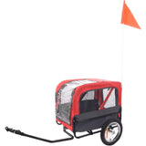 FLAMINGO FLAMINGO Hondenfietskar Romero 59,5x43x51 cm rood - afbeelding 3